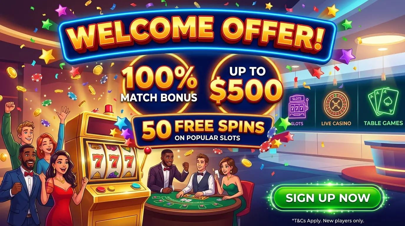 Mr Pacho Welcome Offer